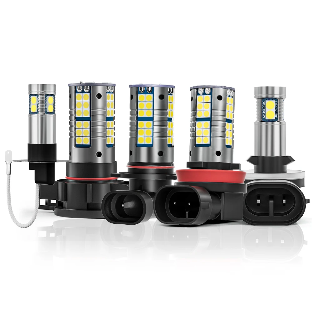 Дополнительная лампа противотуманного фонаря LED (2 шт.) для Mitsubishi Lancer 2008-2017 2009 2010 2011 2012 2013 2014 2015 2016 on.