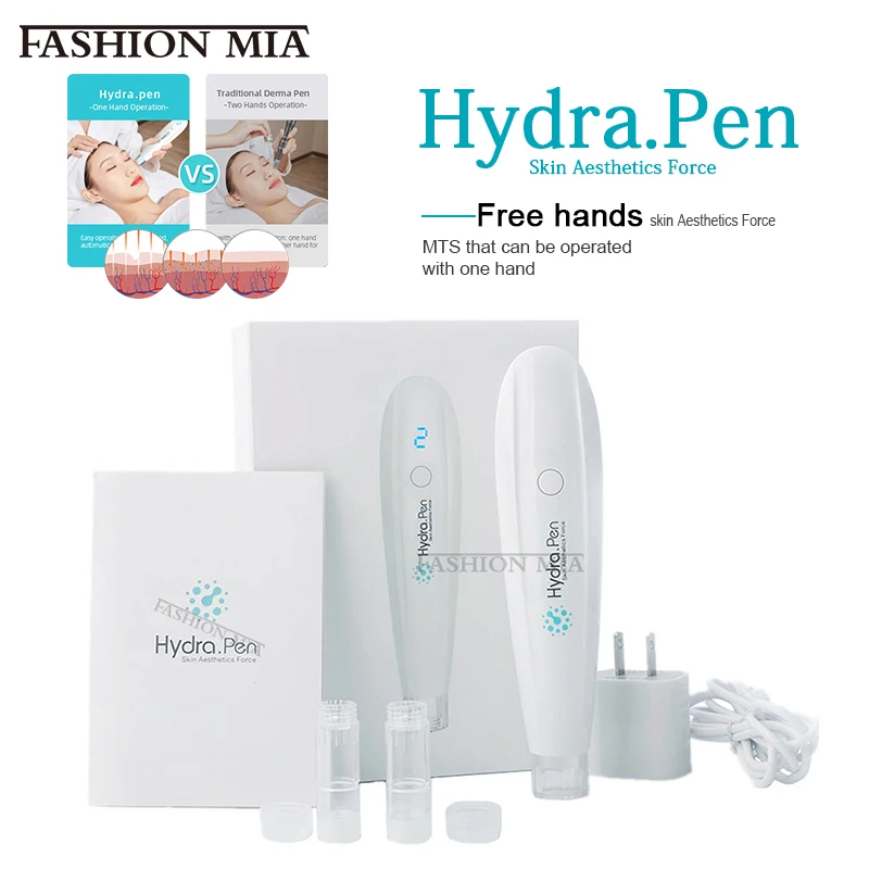 Wireless Microneedling Pen Mesotherapy Hydra Dr Pen Facial Stem Cell Therapy Professional Hydra Pen H2 Meso No Needle Derma Stam