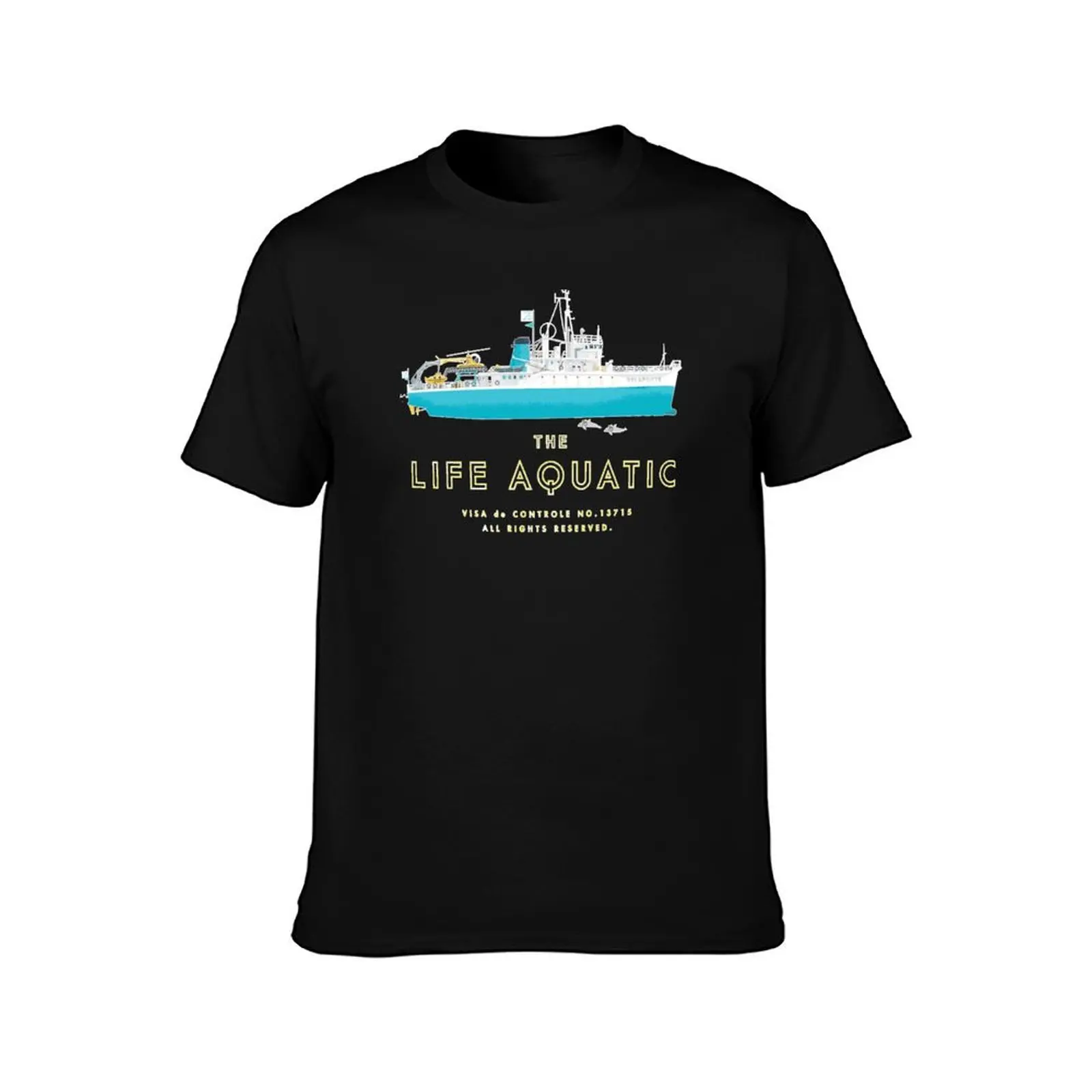 Фото Футболка The Life Aquatic With Steve Zissou, быстросохнущая, влагоотводящая. №2