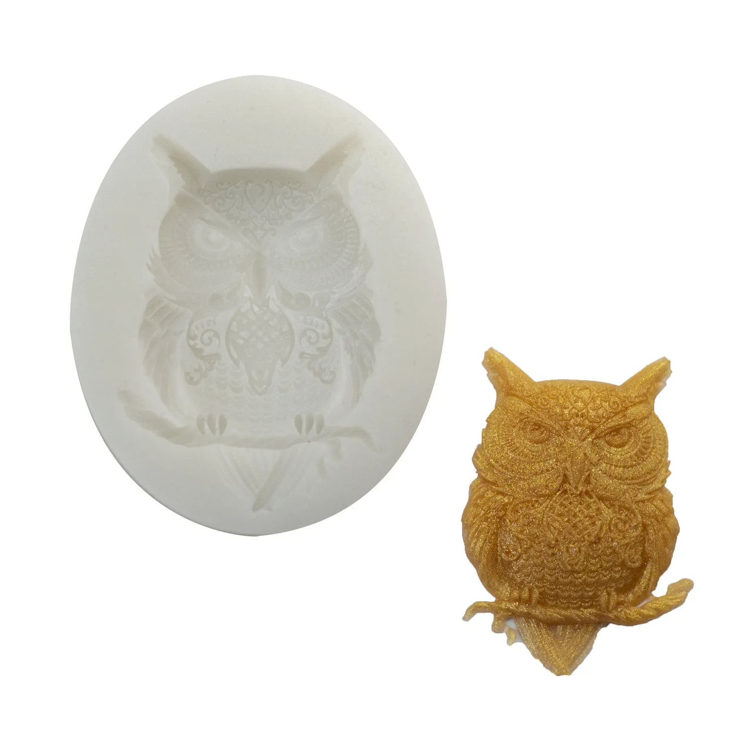 

Owl Small Animal Modeling Form for Candles Body Candle Molds for Candle Making Supplies Silicon Molds Silicone Crafts Mold