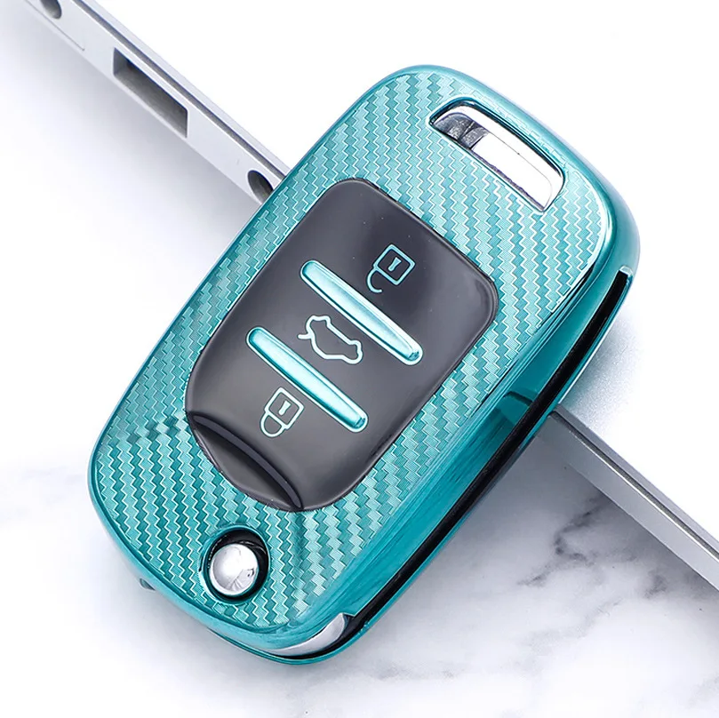 

Baojun 730 Carbon Fiber Key Case 2019 510 560 310w 360 Special Car Key Case Buckle