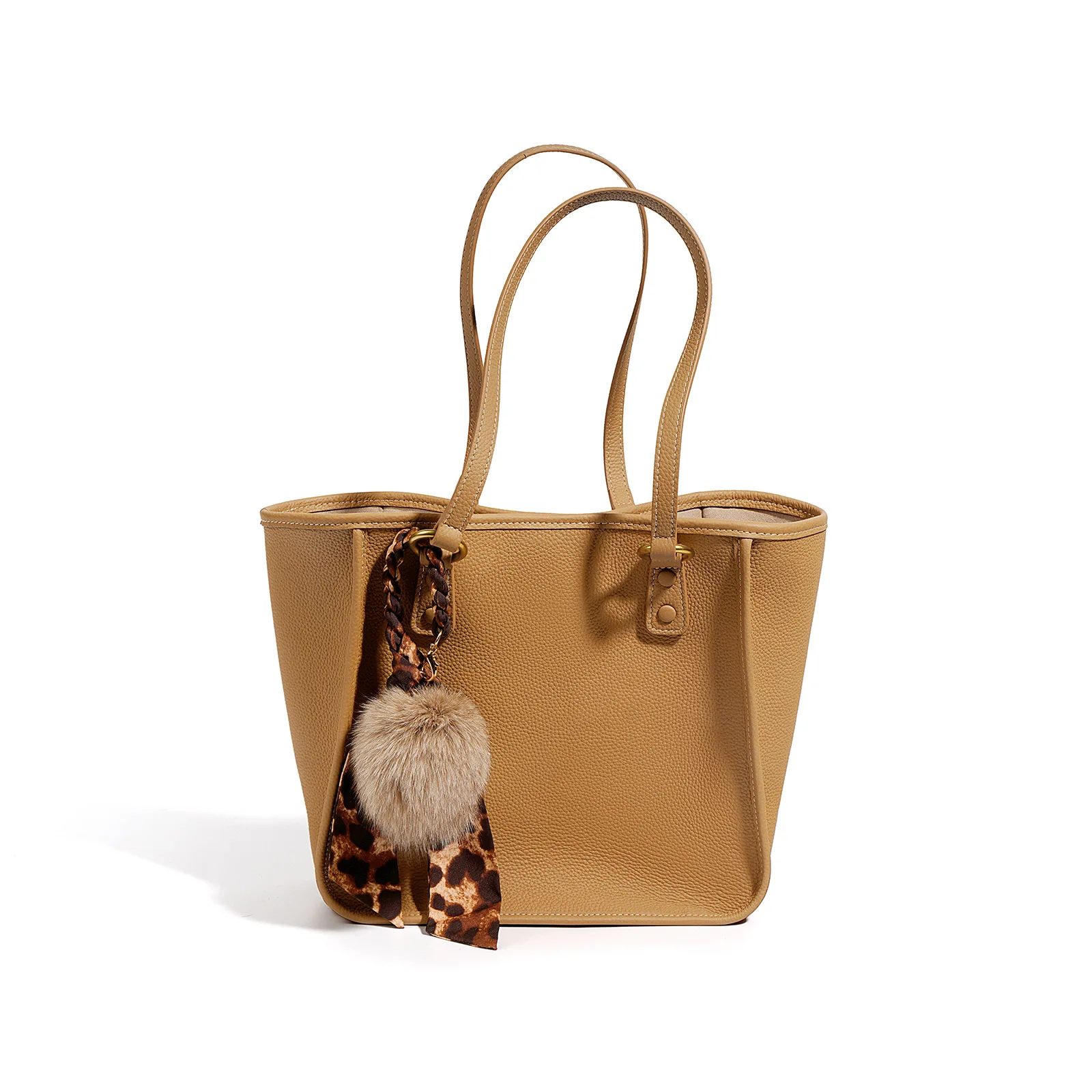 Togo Leather Tote Bag for Women 2022 Luxury Designer Handbag Soft Large Capacity Shoulder Bags Fashionable Ladies Handbags