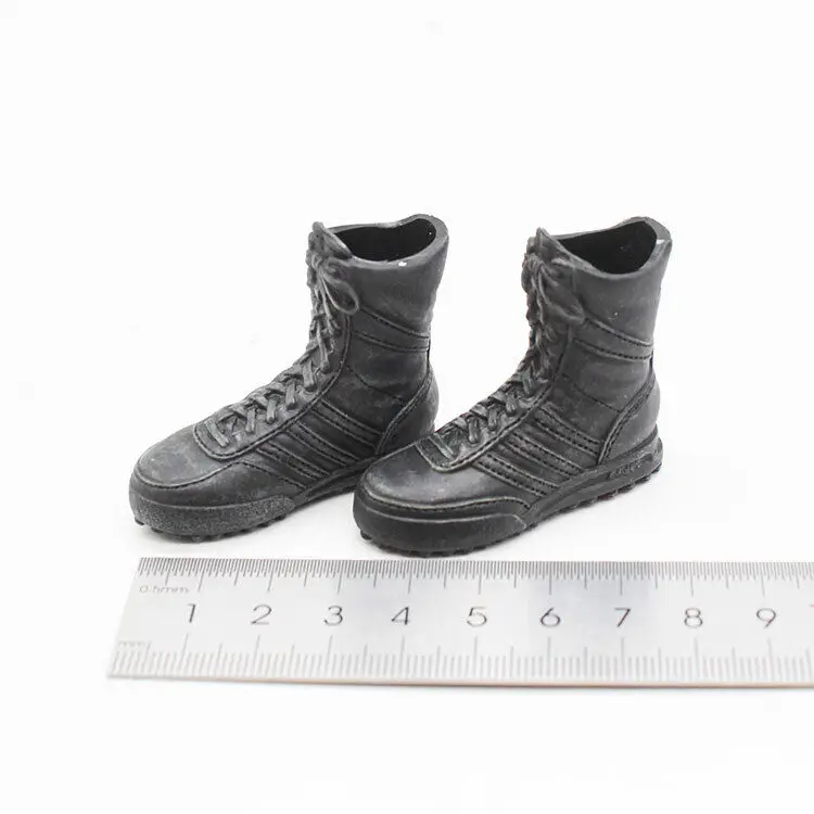 

1/6 Scale Male Soldier Figure Clothes Accessories Mid-high Tube Shoes Model