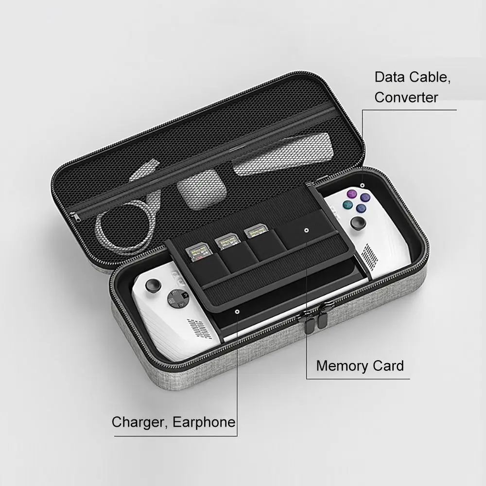 Чехол для консоли Asus ROG Ally ударопрочный с кронштейном