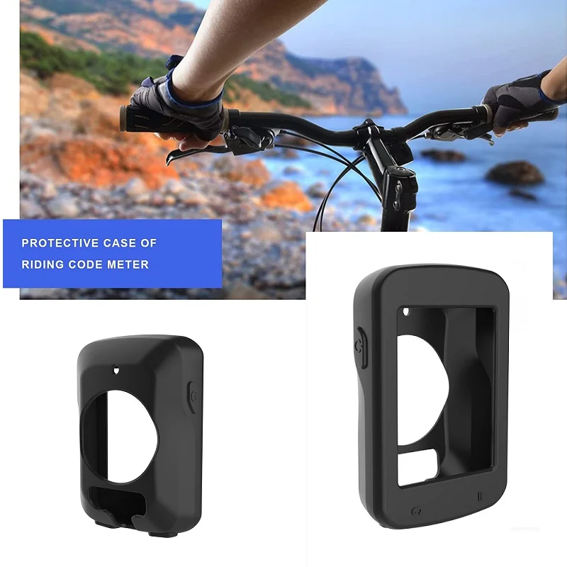 10PCS Protective Case for Garmin Edge 820 Bicycle Computer Cycling GPS Silicone Protector Cover Anti-Scratch Rubber Shell |