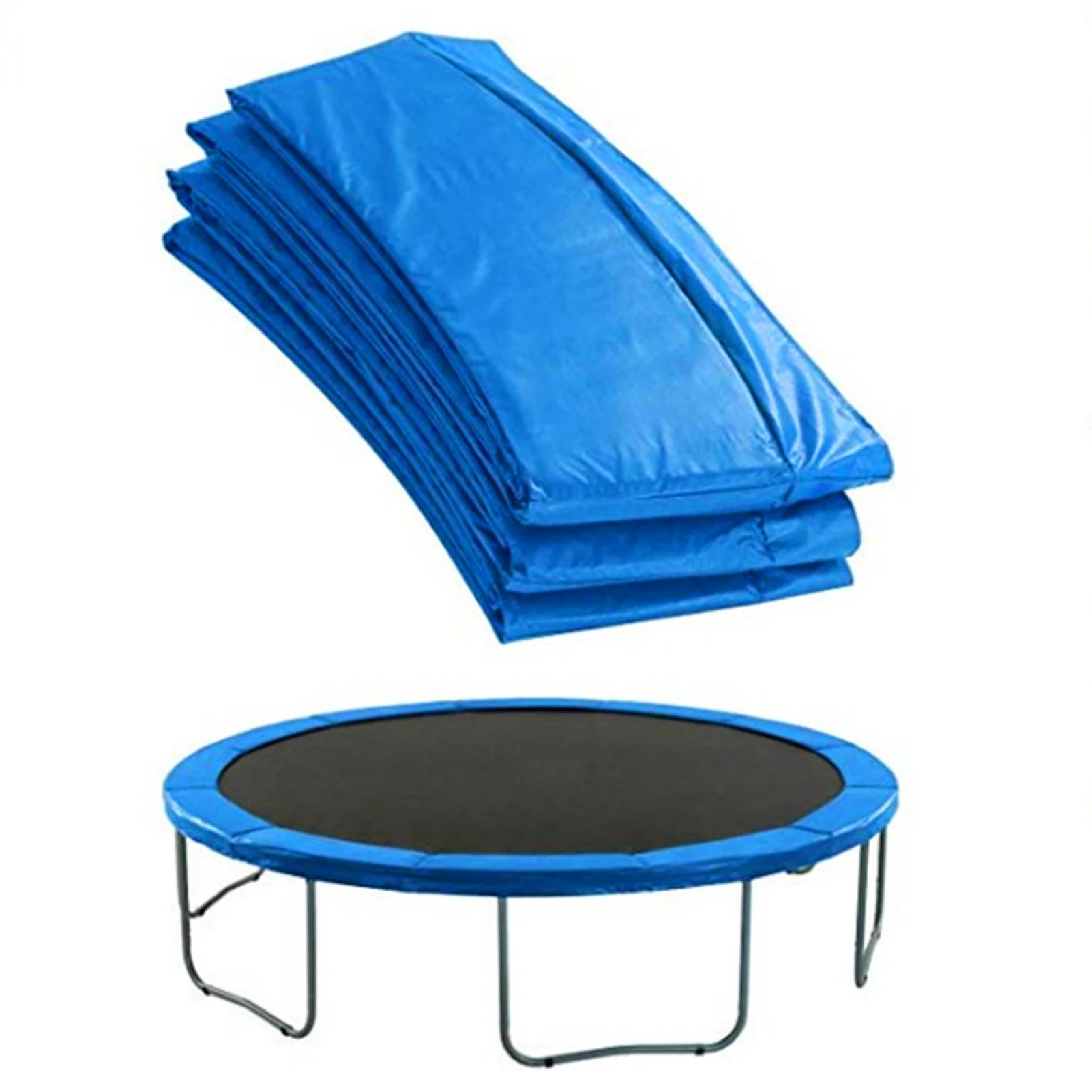 

Trampoline Protective Cover Trampoline Replacement Safety Pad Spring Pad Smooth Round Universal Anti-Tearing Sponge Pad