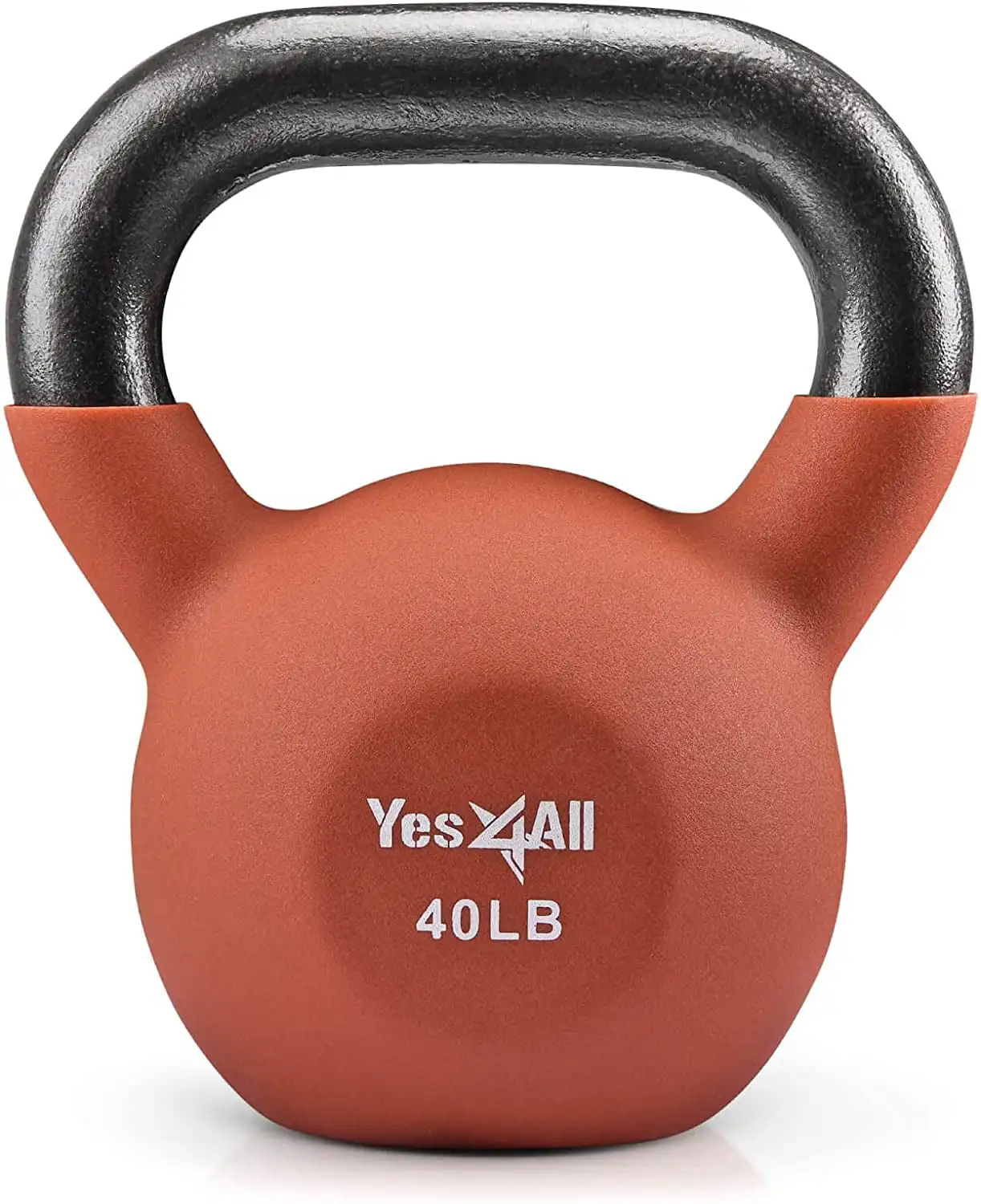 

MEIZHI 40lb Premium Kettlebell с покрытием, дорожка для специй, одна, подходит для тренировок в помещении и на улице