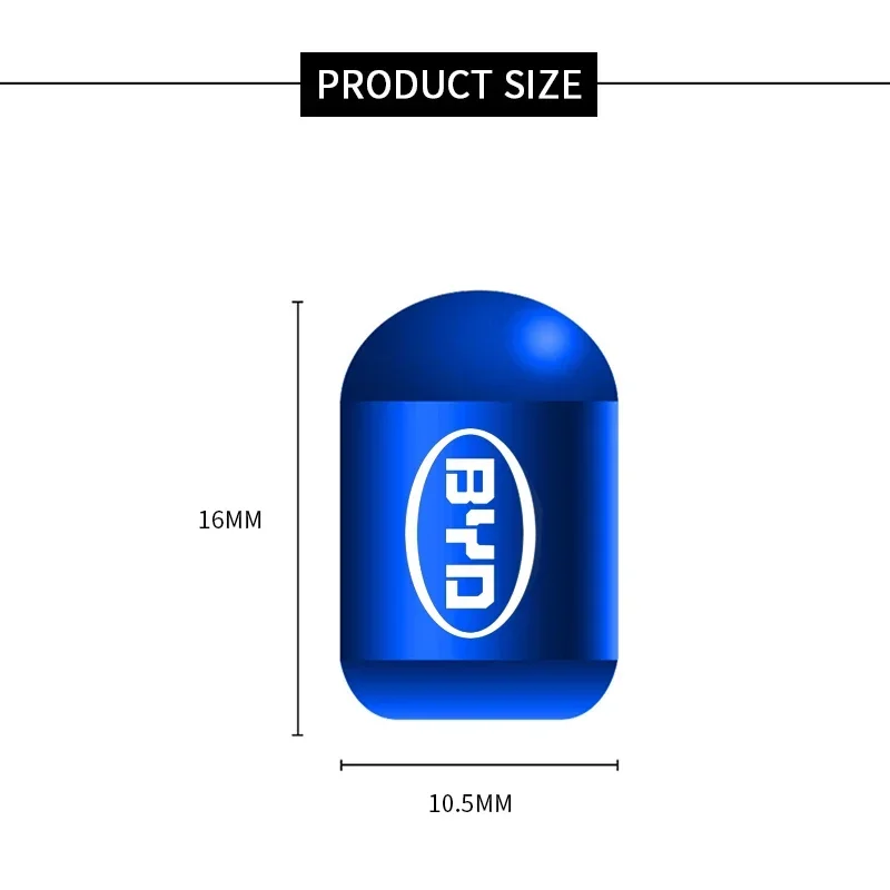 4 шт. ABS автомобильный Стайлинг колесных шин задняя крышка для BYD Han 13 F6 S7 S8 F3R G3 E5 M6