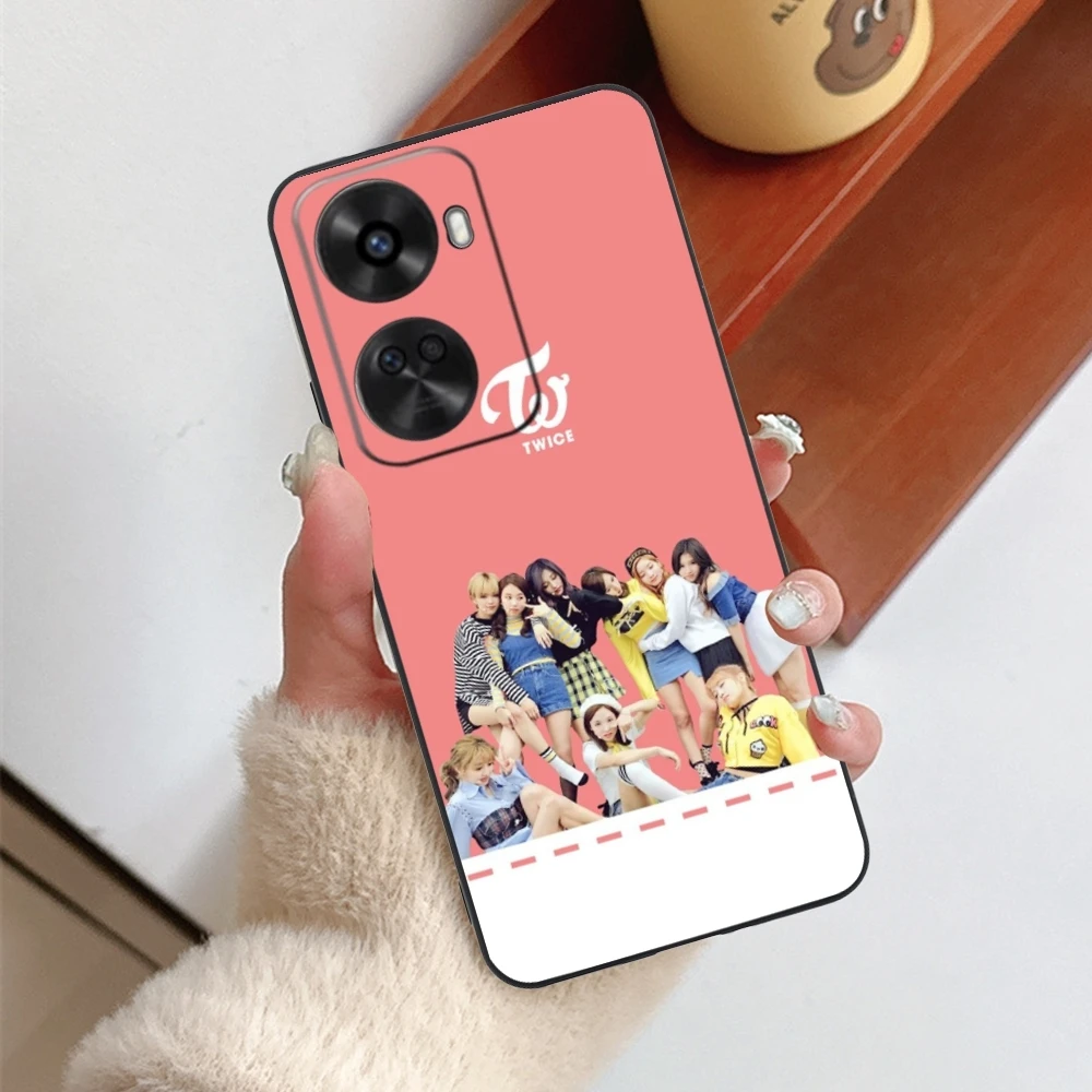 Милый двойной чехол KPOP для мобильного телефона Huawei Nova 12 11 10 9 8 7 Pro SE цвет черный