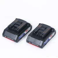 Two Packs 18V 4000mAh Lithium-Ion Battery for Bosch 18 Volt MAX Cordless Power Tool Drills for Procore 1600A016GB