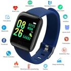 Умные часы D13 для мужчин и женщин, спортивный фитнес-трекер, монитор сердечного ритма и кровяного давления, 116 Plus, Bluetooth, умные часы для Android и IOS