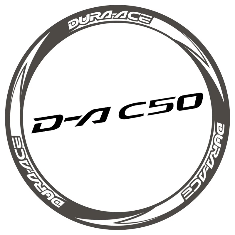

700C 50mm Rim Sticker Road Bicycle Stickers Cycle Road Wheels Decal for DA C38/50/60 7850