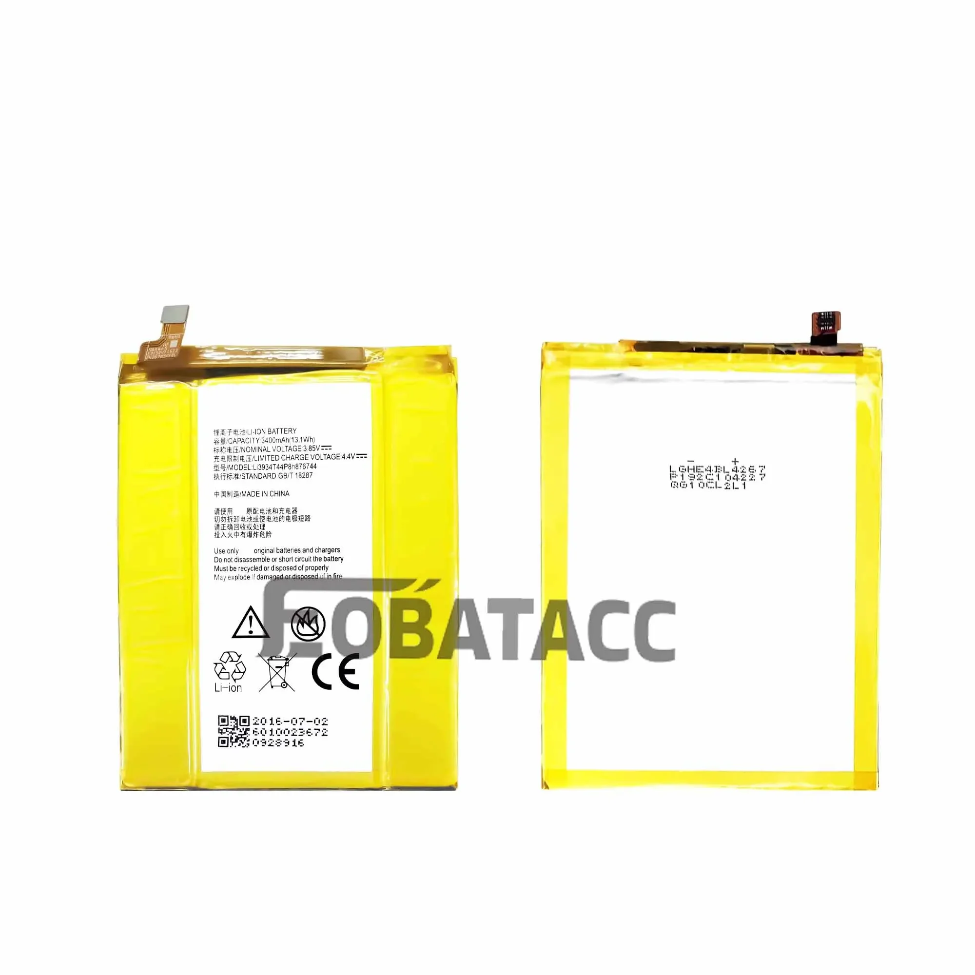 EOTABACC 100% Новый оригинальный аккумулятор Li3934T44P8h876744 для ZTE Z981 + Инструменты