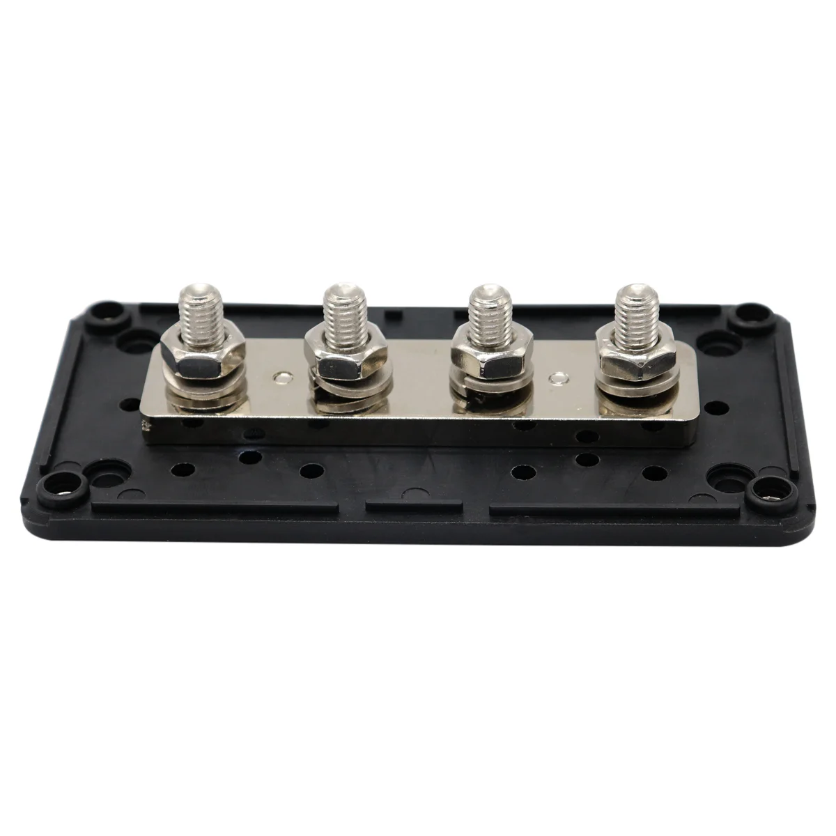 1PC Heavy Duty 300A DC 48V 4 Terminal Studs Bus Distribution Box Block for Car Boat Yacht