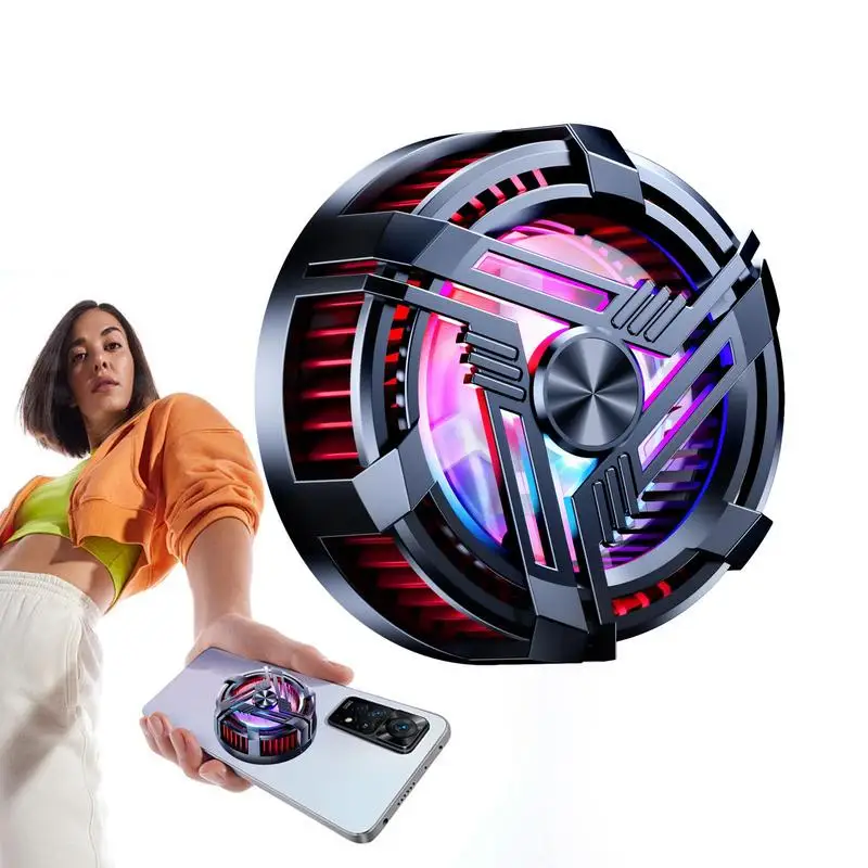 Магнитный кулер-радиатор с полупроводниковым RGB-чипом