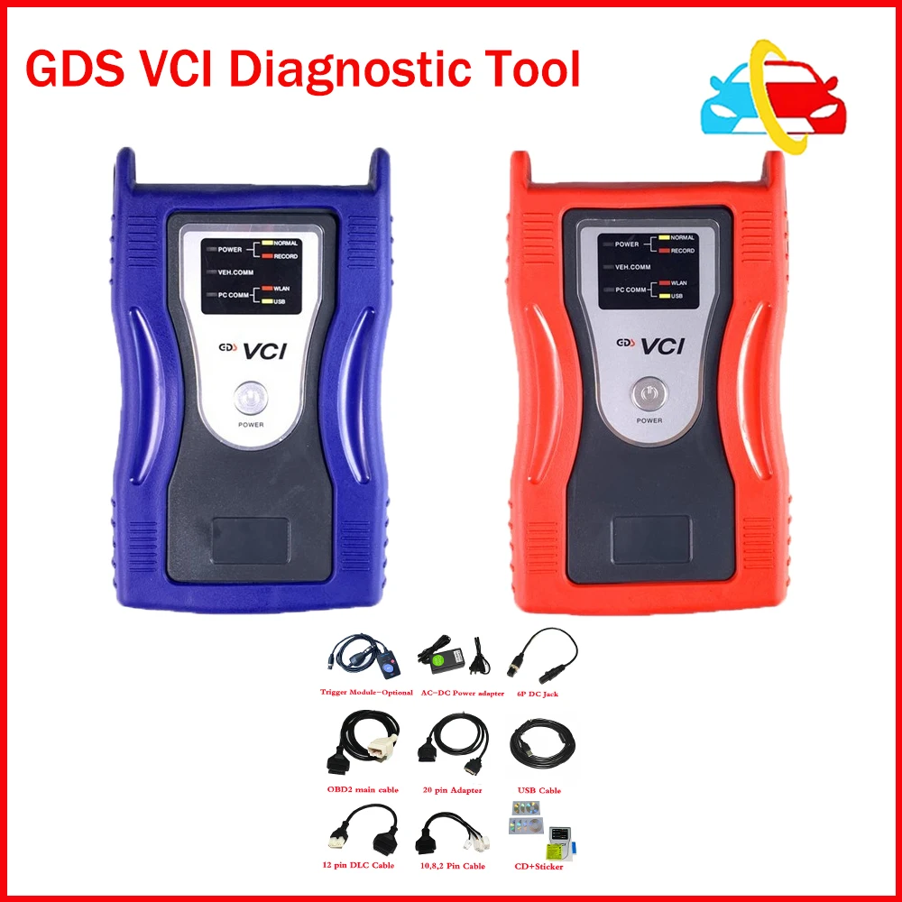 

Автомобильный диагностический инструмент GDS VCI OBD2 Scan OBDII, диагностика программирования с триггерным модулем, функция записи полета для H-y-undai...