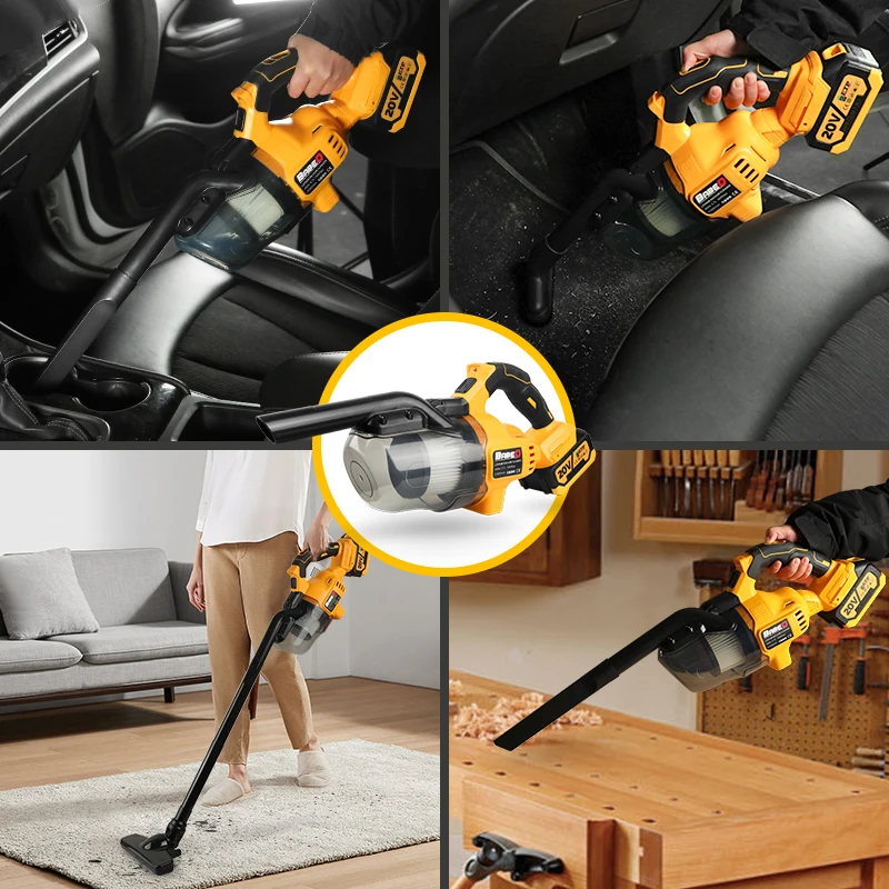 Беспроводной ручной электрический пылесос для дома и автомобиля 16000 па