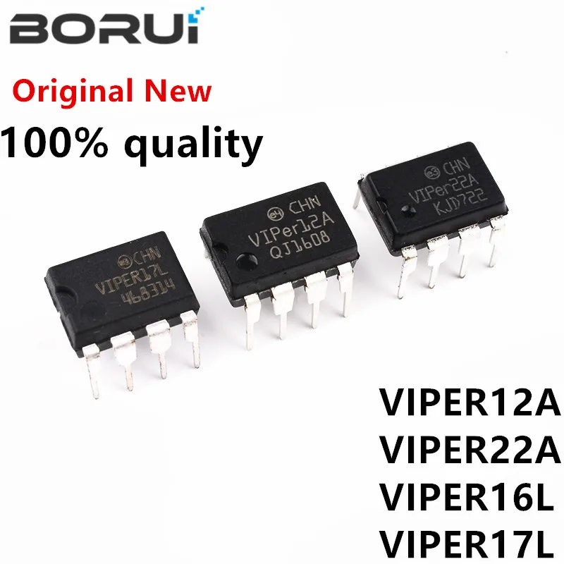 

10 шт. VIPER12 VIPER22 VIPER12A VIPER22A VIPER16L VIPER17L DIP-8