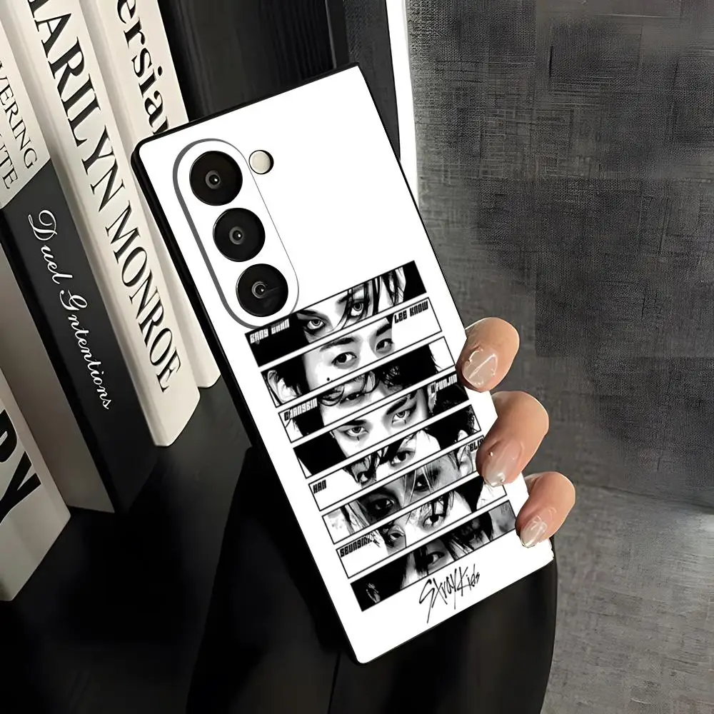 Чехол для телефона S-stray K-kids-SE для Samsung S26 Ultra S25 Edge S23 S22 S21 Ultra Plus A57 A37 A17 S24 Fe, стеклянный чехол (art.: 3920dc43702fe) - 3920dc43702fe