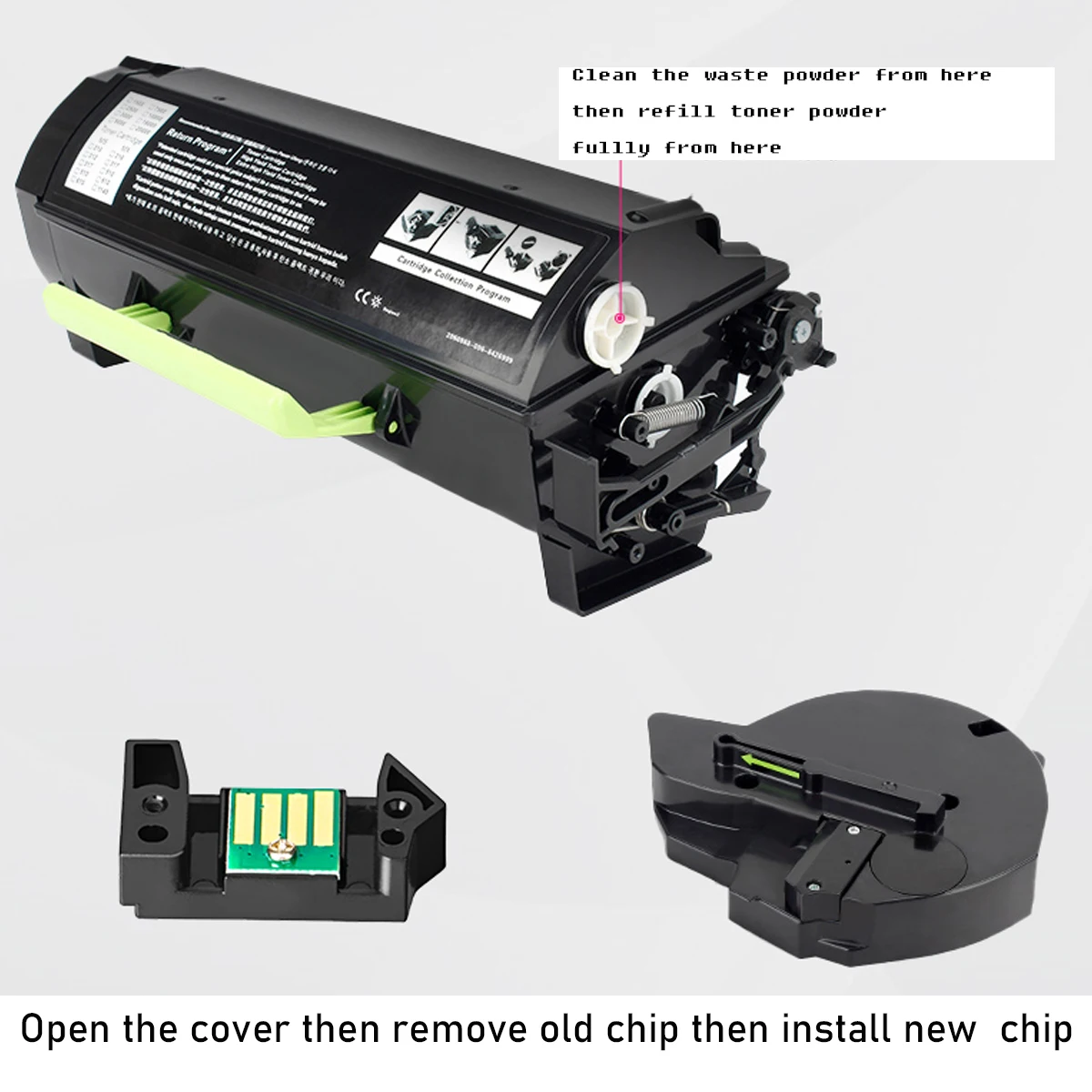 Тонер-картридж для Ricoh Lanier Savin imagio IPSiO Aficio SP-4400 SP-4400S SP-4410 SP-4410SF SP4400 SP4400S SP4410 SP4410SF SF