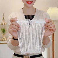 2022 women quick easy clip on lace fragment camisole bra insert wrapped chest overlay lace wrap chest modesty panel