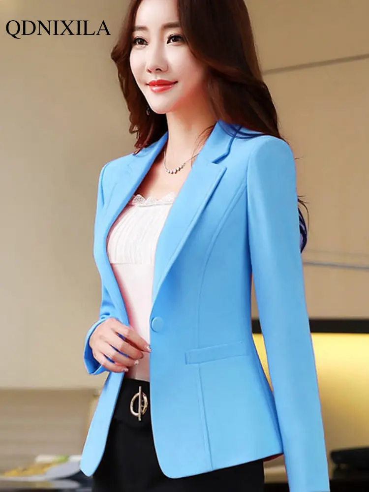 2023 Spring Summer Chic and Elegant Blazer for Women New In Outerwear Casual Slim Korean Women's Jacket Female Suit Fashion Coat