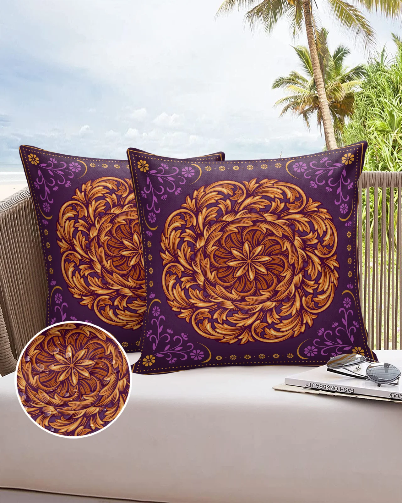 

2/4 шт., водонепроницаемые чехлы для подушек, 40/45/50/60/66 см