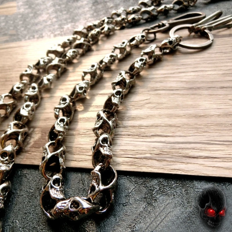 

Punk Jean Chain Cool Skull Punk Trouser Chain For Bike Jean Gothic Rock Jewelry