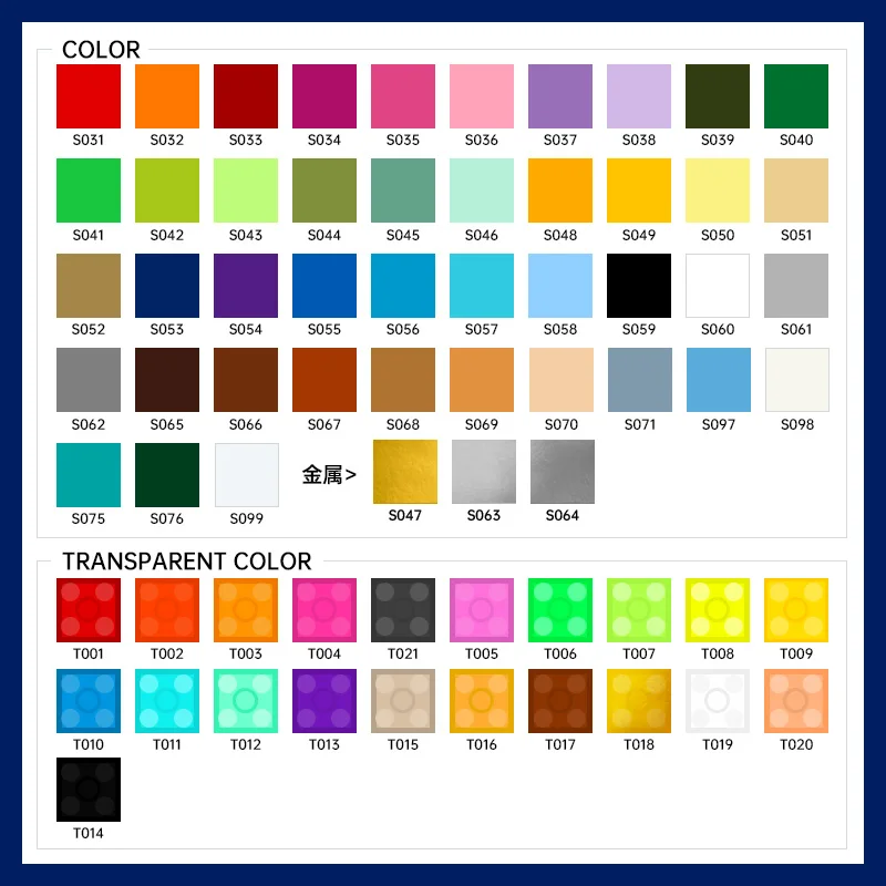 Классические строительные блоки MOC пластик 123 шт.