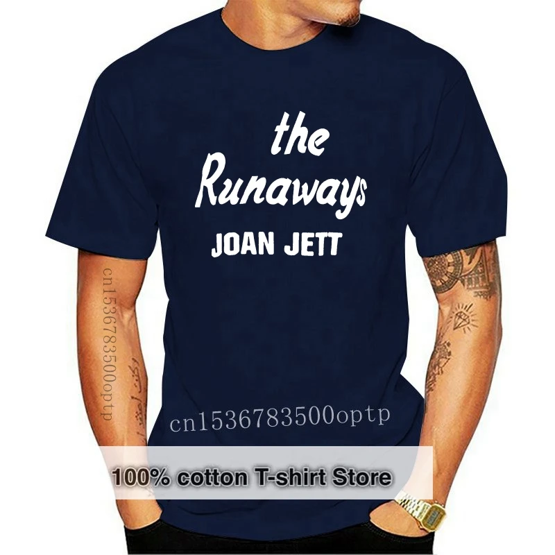 

New The Runaways Joan Jett T-Shirt Japan Tour Concert Reprint ALL Size 2021