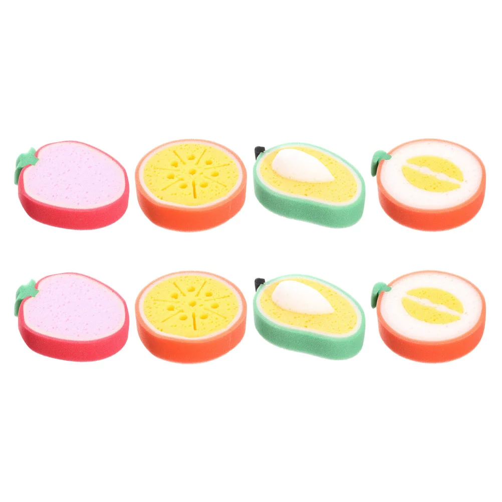 

Губка для ванны и душа для тела, щетка-скребок Loofah, Детские губки, отшелушивающая тарелка, пуф, Babywash, скребки для чистки фруктов