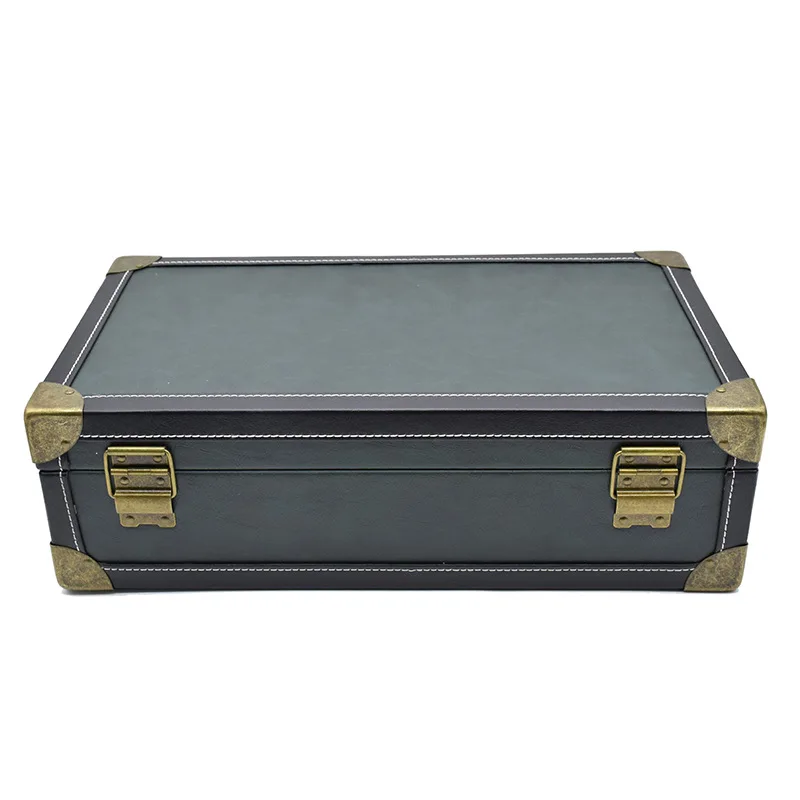 Барберский инструмент Пароль Металлический ящик Салон аксессуары для парикмахерских Переноска гребня Сумка-держатель Путешественник Мода Замок органайзер.