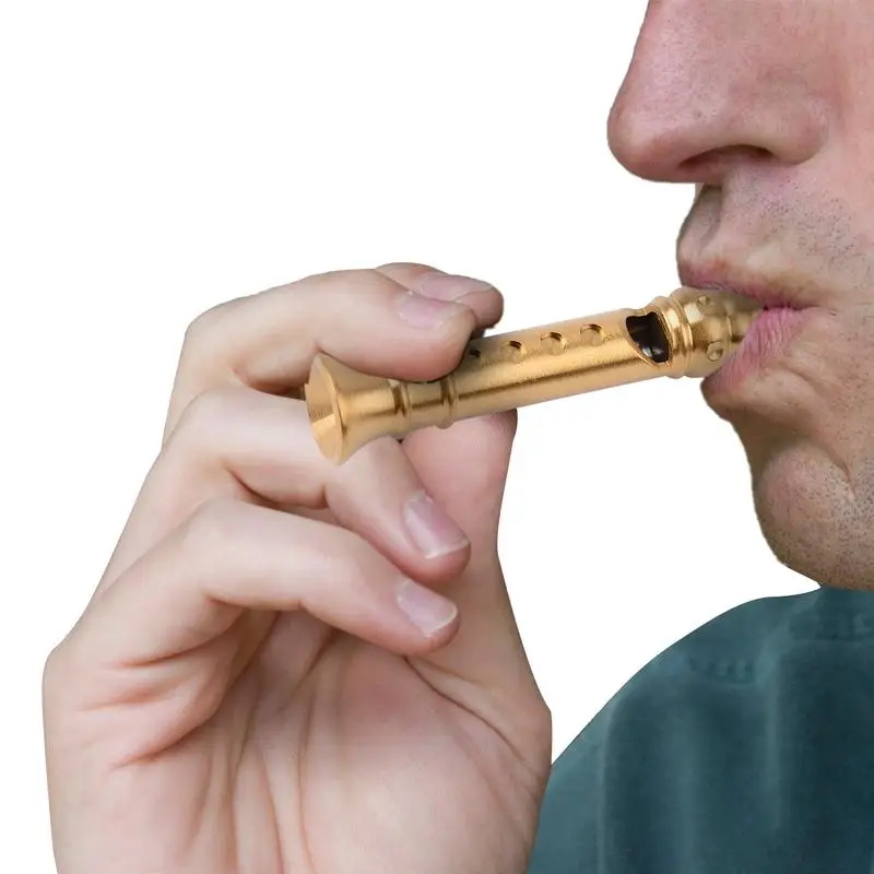 

Безопасный свисток из нержавеющей стали, Мини Портативный свисток для выживания для пеших прогулок, кемпинга, лодок, охоты, рыбалки