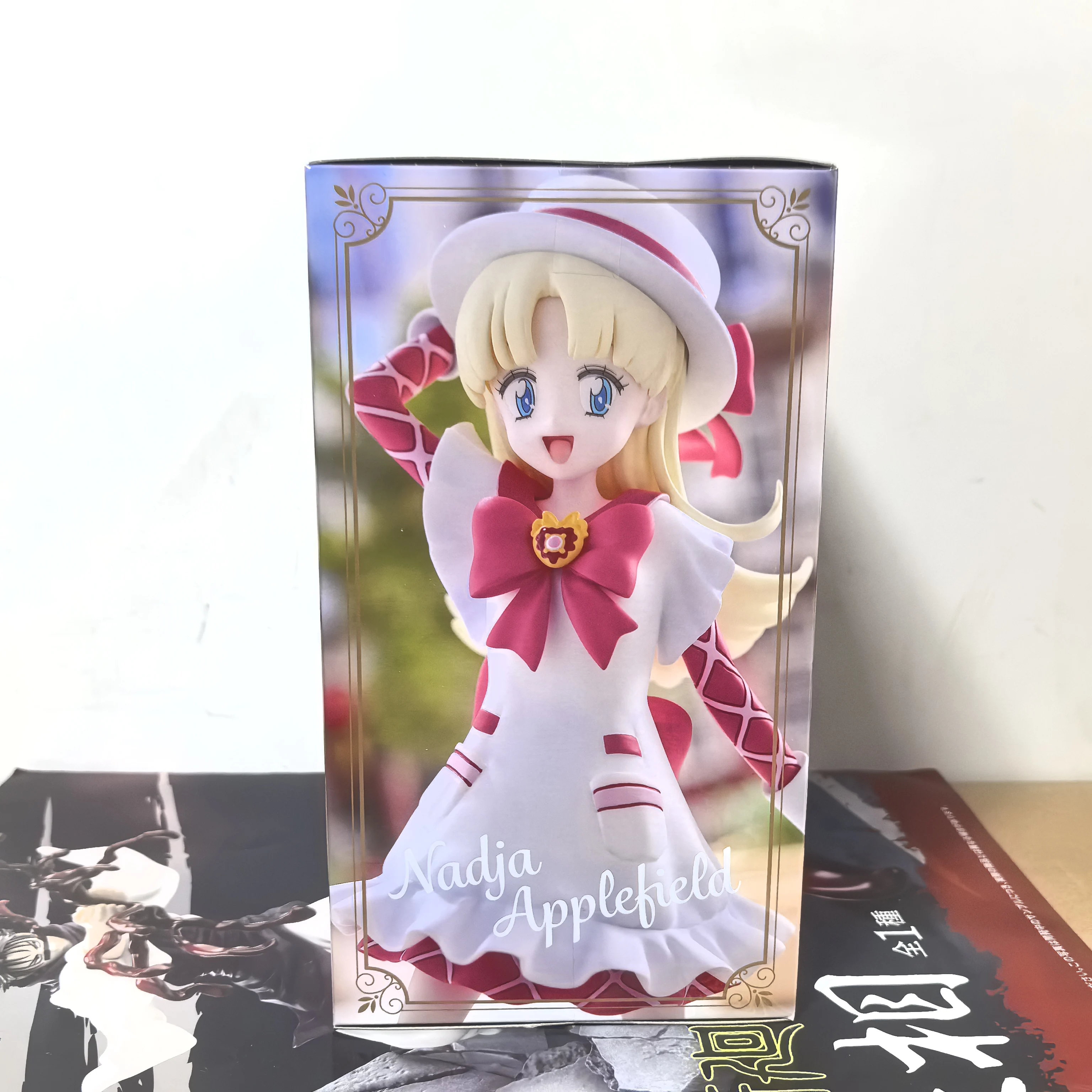 Фото Оригинальная фигурка FuRyu Trio-Try-iT Ashita no Nadja Applelield, экшн-фигурка, игрушки, модель из ПВХ, коллекция кукол, подарок №3