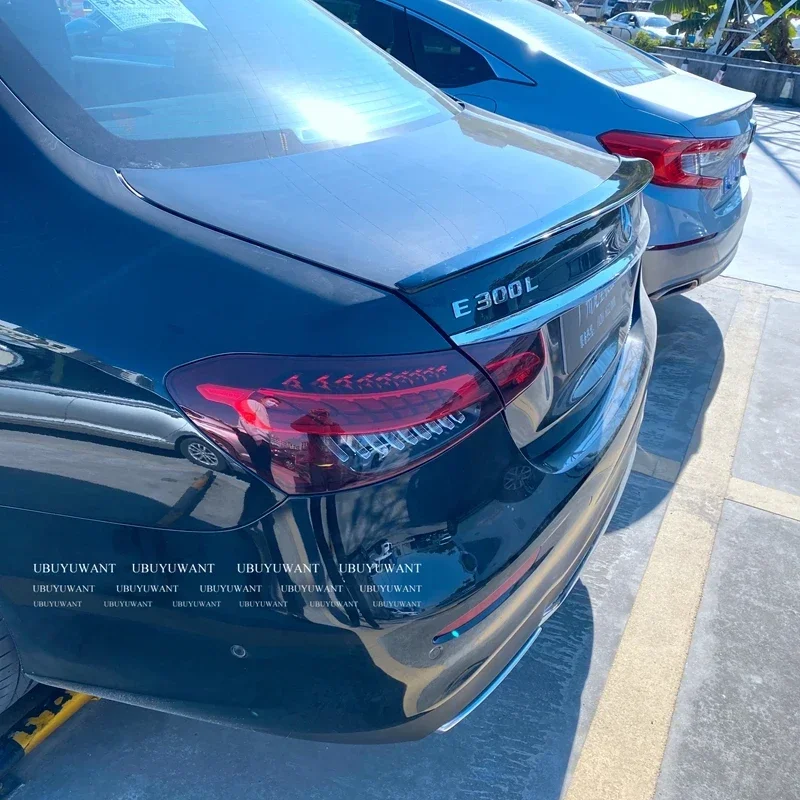 EPFBSQP задний спойлер багажника крыло губа для Mercedes-Benz новый E класс W213 E250 E300 E43 E63 am g