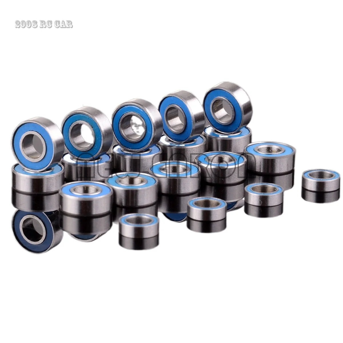 

Ball Bearing 19PCS Chrome Steel Metric Blue Rubber Sealed on Two Sides Stampede Bandit Kit FOR RC Traxxas Slash 2WD