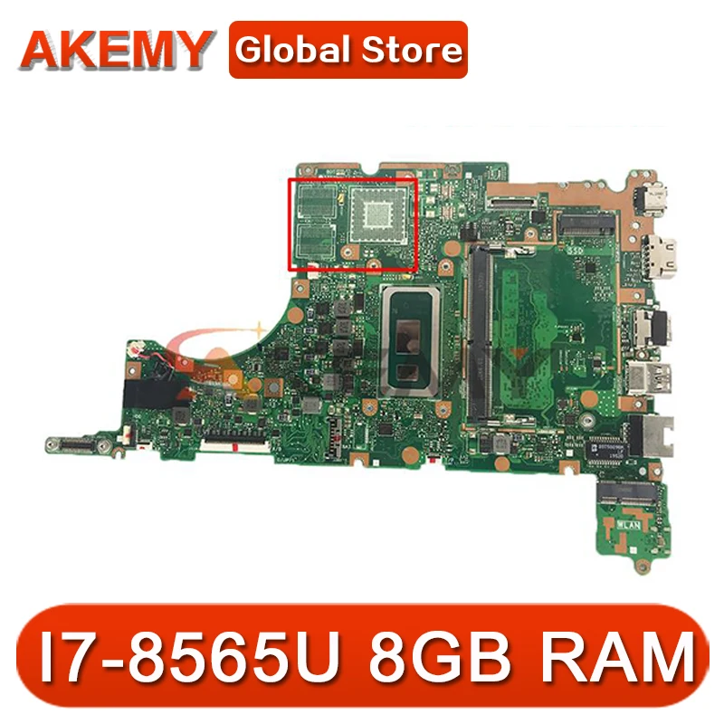 

P3540FA original mainboard FOR ASUS PRO P3540F P3540FA P3540FB P3548F laptop motherboard with I7-8565U CPU 8GB RAM
