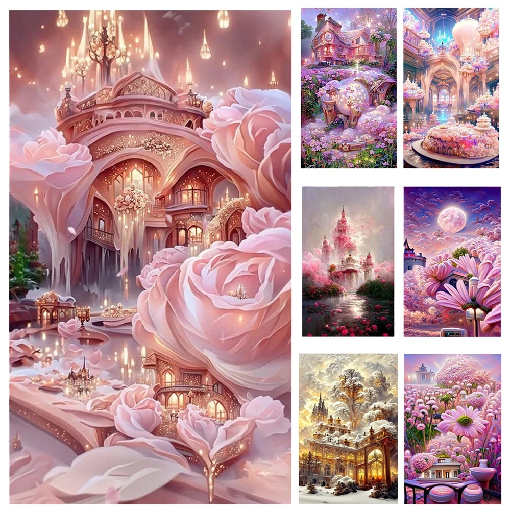 

Набор для алмазной живописи 5D «сделай сам», Набор для вышивки крестиком, мозаика из круглых страз, украшение для дома