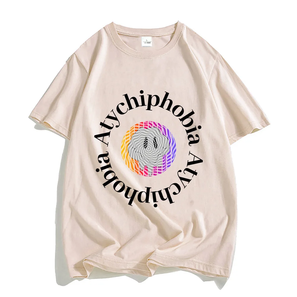 

Atychiphobia Oversized T-shirts MEN Hip Hop T Shirts Casual Four Seasons Tshirts 100% Cotton Korean Style Harajuku Grunge O-Neck