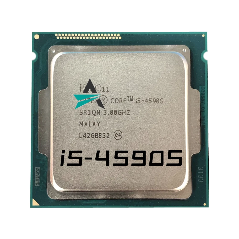 Used  Core i5 4590S 3.0GHz Quad-Core CPU Processor 6M 65W LGA 1150 I5-4590s Free Shipping