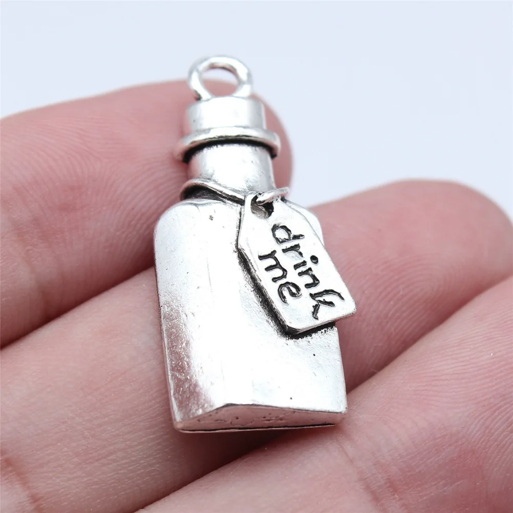 

WYSIWYG, 5 шт., 14x33 мм, античное серебряное покрытие, напишите мне, фотоподвеска для изготовления ювелирных изделий своими руками