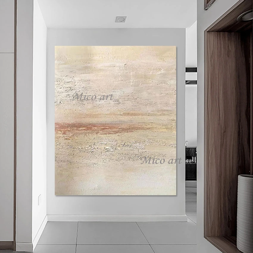 100% ручная роспись современной живописи большой скандинавский декор картина на