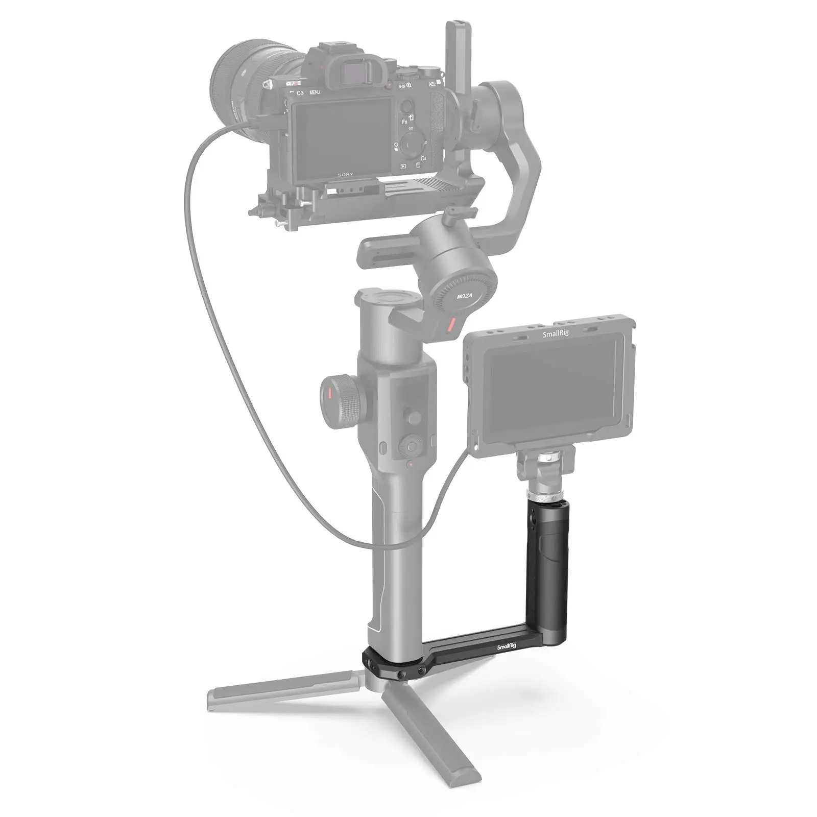 Боковая ручка SmallRig для DJI Ronin-S/ SC & Zhiyun Crane 2/V2 Moza Air 2/AirCorss 2 Gimbals боковая рукоятка с
