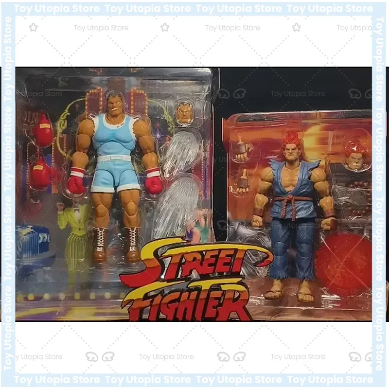 Фото Коллекционные фигурки Jada Street Fighter II: Акума, Балрог, Э. Хонда, масштаб 1/12, для фанатов аниме и игр №1