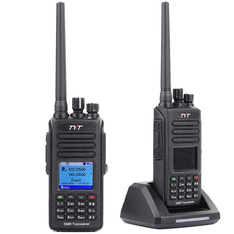 TYT MD-UV390 GPS DMR Radio VHF/UHF IP67 Waterproof Digital Walkie Talkie LCD Display DMR Ham Two Way Radio 1000 Channels enlarge