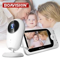4.3 inch Wireless Video Baby Monitor Sitter portable Baby Nanny IR LED Night Vision intercom Surveillance Security Camera VB608