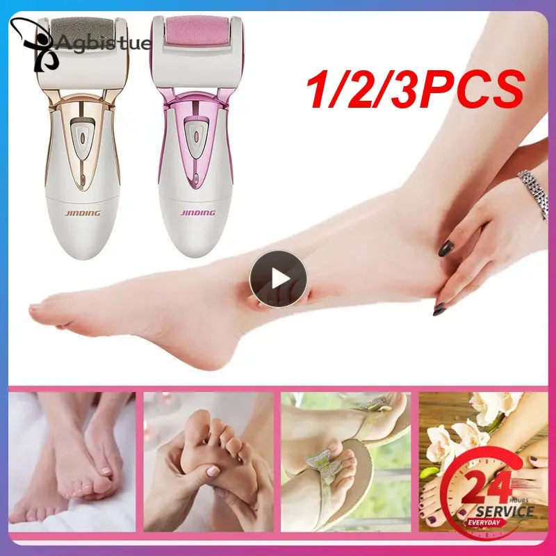 

1/2/3PCS Rechargeable Pedicure Machine Health Foot Care Pedicura Tools Electric denicer Pedicure Foot File for Heel Callus