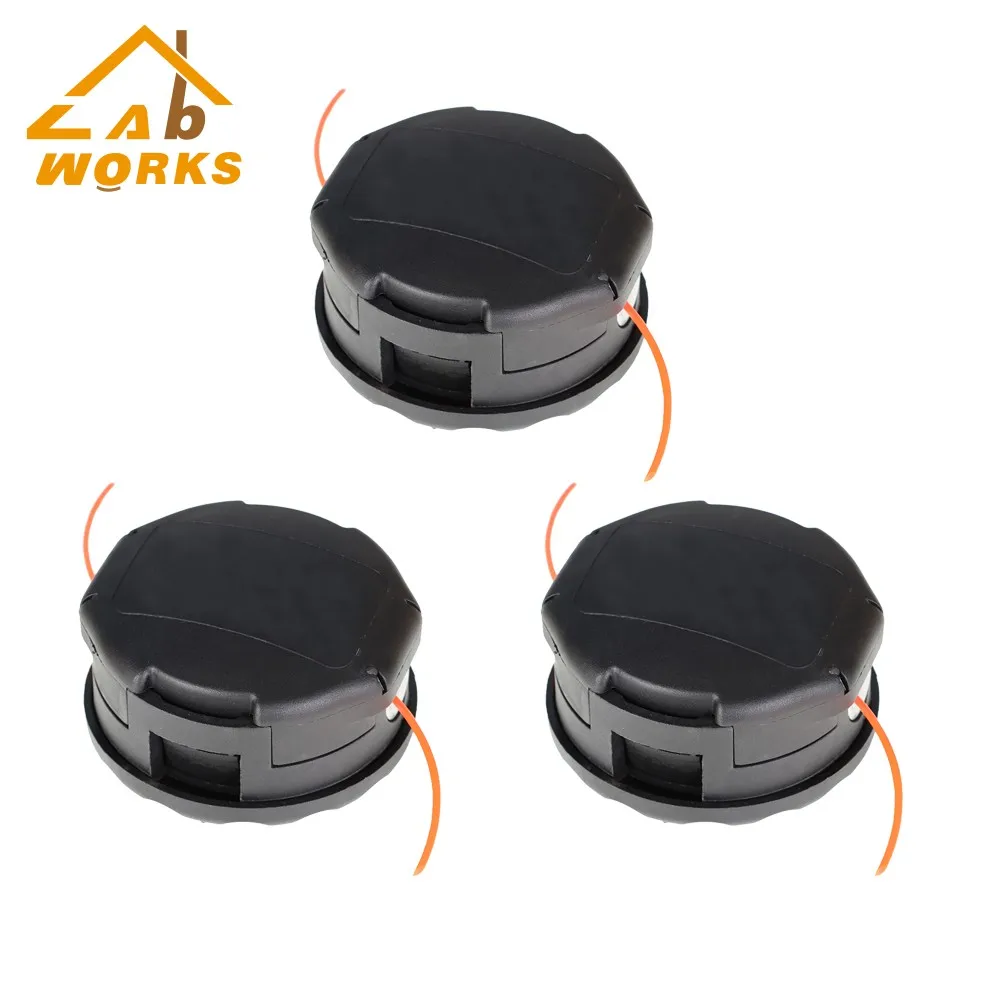 Fits For Speed Feed 400 Echo 3 Pack String Trimmer Head SRM-225 SRM-230 SRM-250