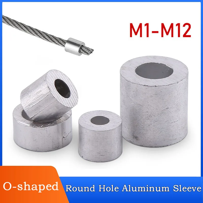 

Алюминиевые обжимные петли для тросов M1-M12
