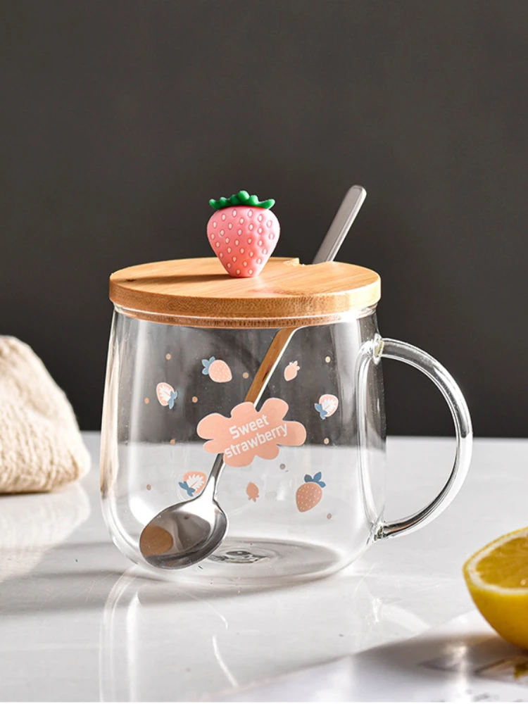 

Factory Direct Selling Mug With Lid Cups of Coffee Tea Cup Set Glasses Glass Christmas Gift Original Mugs Free Shipping Cupshe